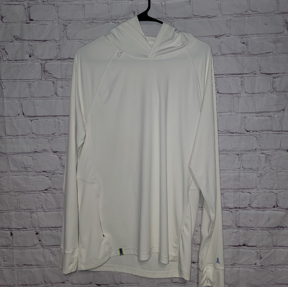 Chubbies Women's White Hooded Shirt